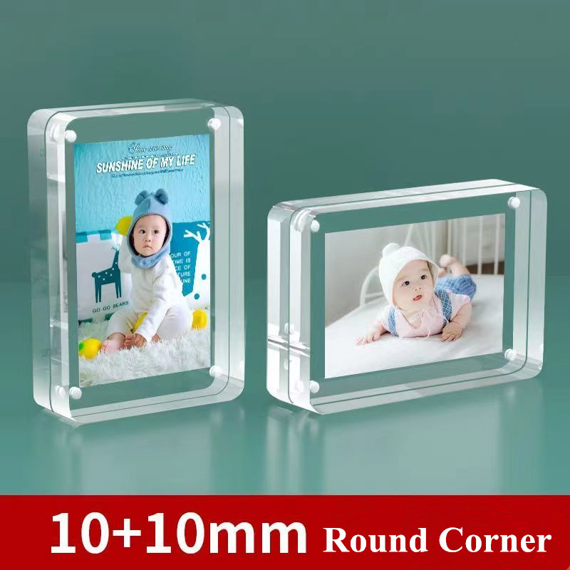 Photo Acrylic Block - 4x6cm / 6x9cm çift taraflı manyetik