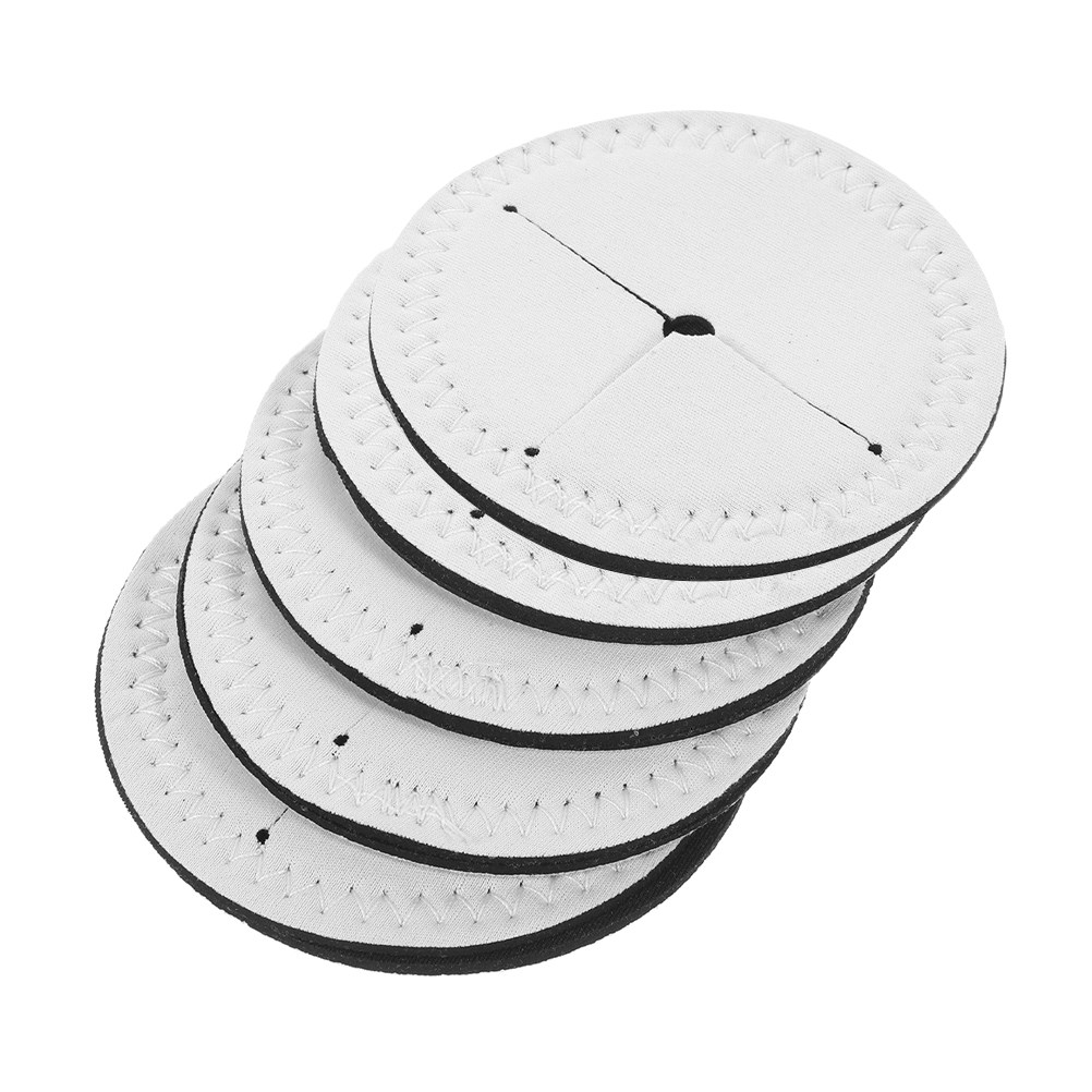 Coaster Sublimation Blank - 5 Adet Beyaz Boş Yuvarlak İçecek