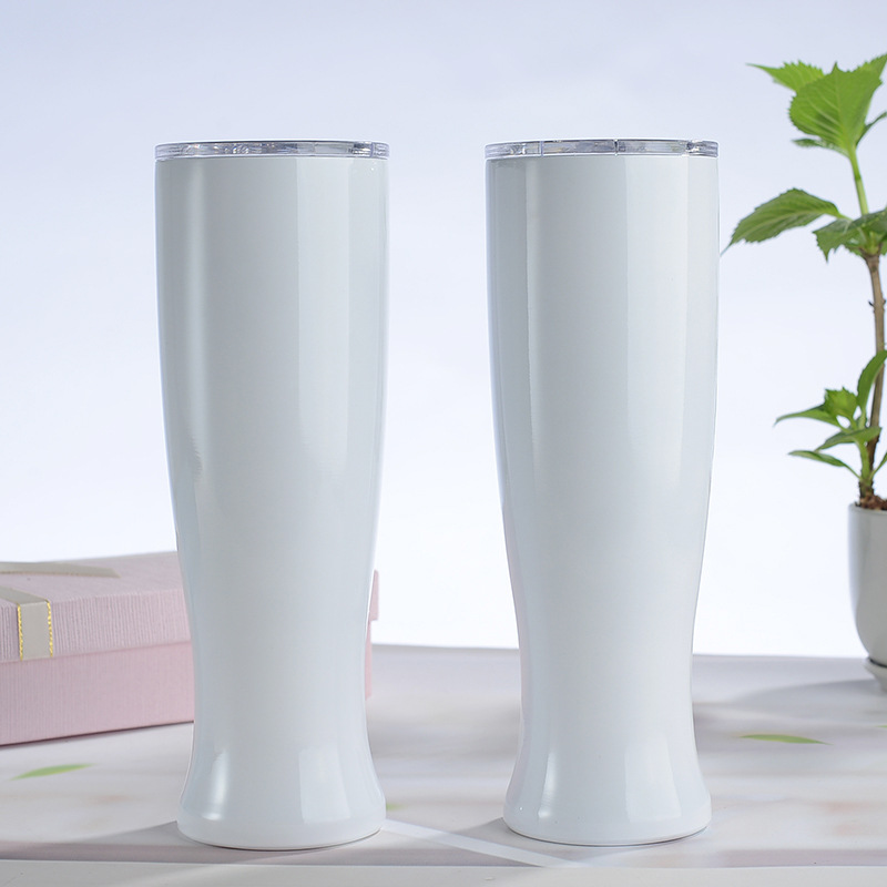 Sublimation Mug White - 30oz Beyaz Süblimasyon Baskılı Bira Bardağı