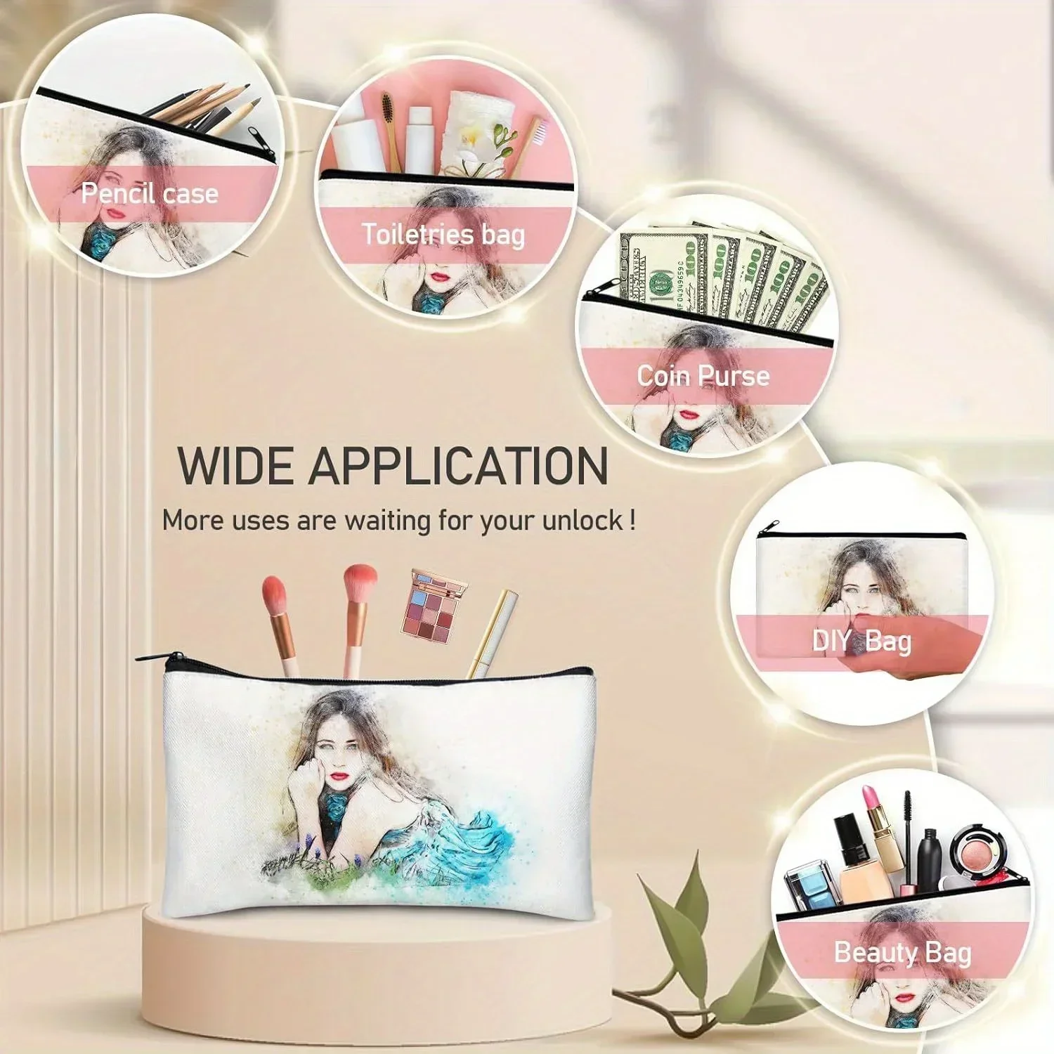 20 adet Süblimasyon Boş Makyaj - Tote Bag Sublimation incelemesi ve fiyatı