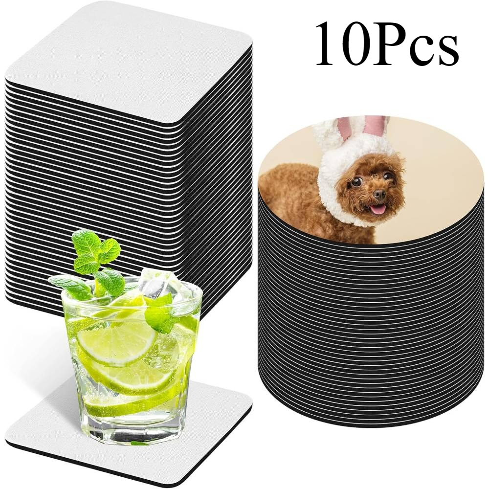 10 Adet Süblimasyon Bardak Alt - Coaster Sublimation Blank incelemesi ve fiyatı