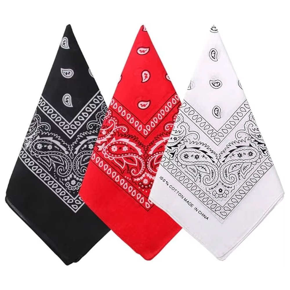Hip Hop Kovboy Paisley Eşarp B - Bandana Blank White incelemesi ve fiyatı
