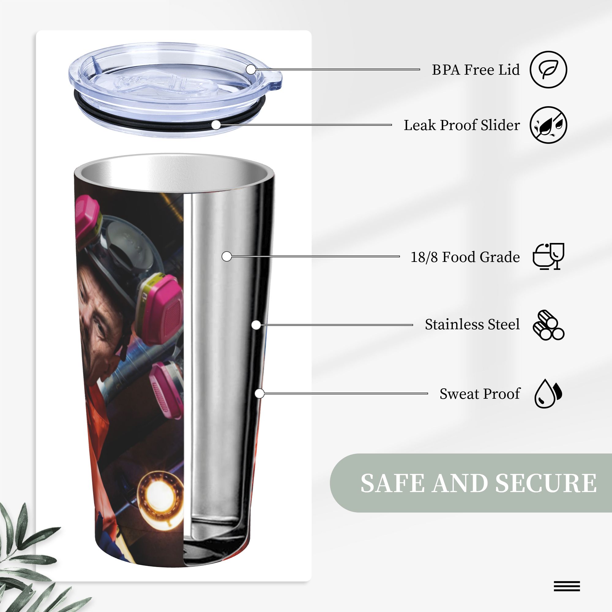 Walter White Pinkman Vakumlu Y - Tumbler 20Oz White incelemesi ve fiyatı