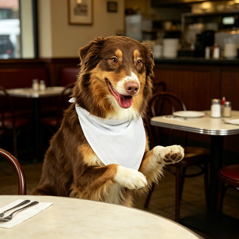 Beyaz Köpek Bandana Eşarbı Üçg - Bandana Blank White incelemesi ve fiyatı