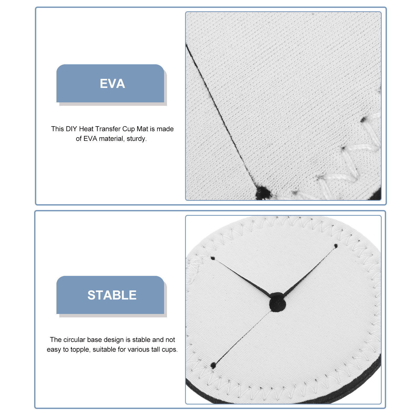 4 Adet Boş Süblimasyon Bardak  - Coaster Sublimation Blank incelemesi ve fiyatı