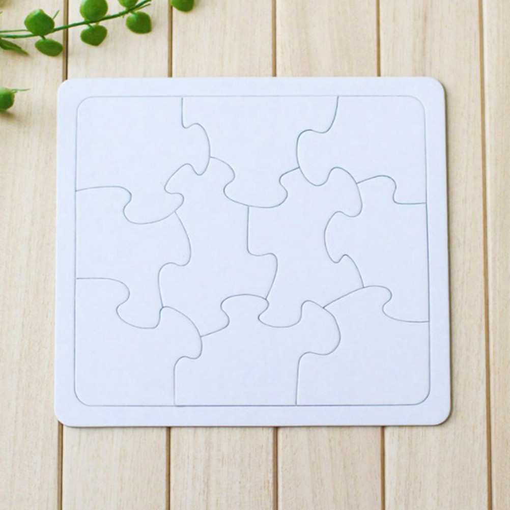 4 Parça Boyanabilir Boş Yapboz - Puzzle Blank White incelemesi ve fiyatı