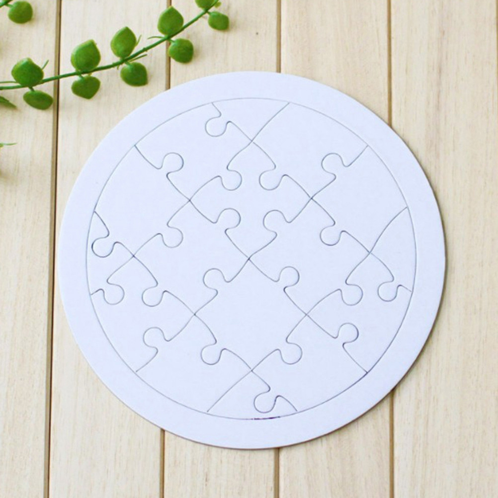 4 Parça Boyanabilir Boş Yapboz - Puzzle Blank White incelemesi ve fiyatı